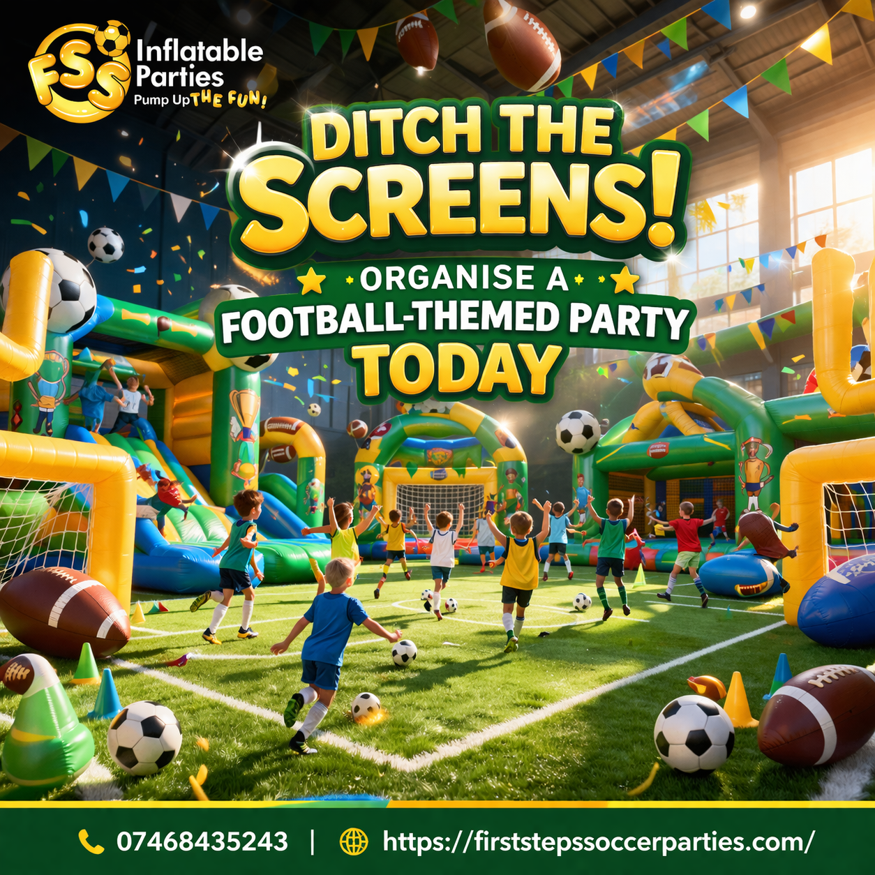 Football Themed Birthday Party Bristol