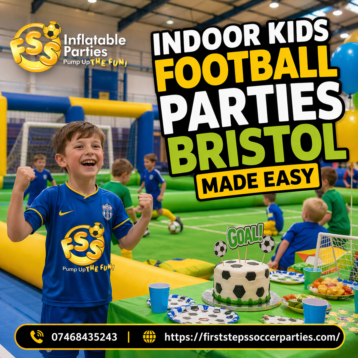 Inflatable Football Fun Bristol